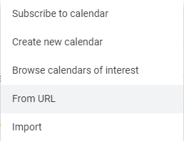 How to add itslearning calendar to Google Calendar